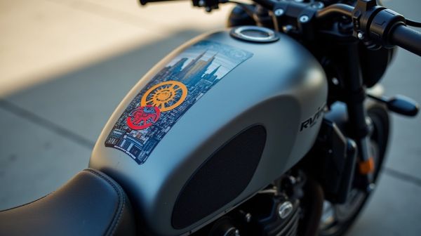 Personnalisez votre moto avec des stickers innovants et résistants